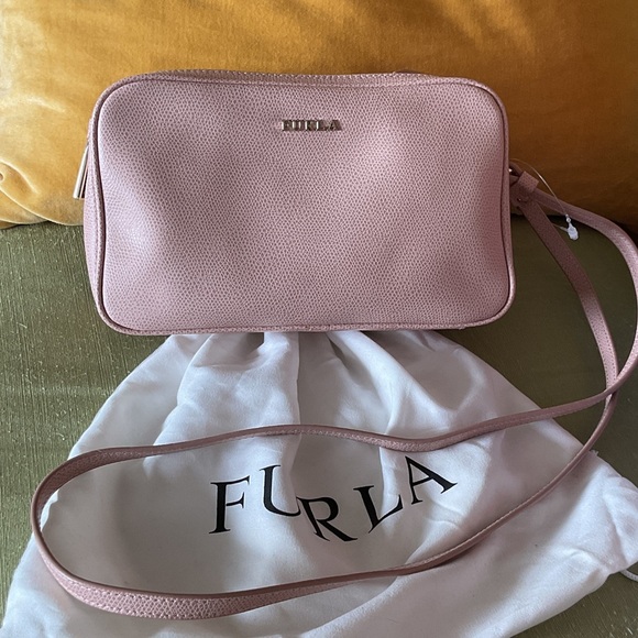 Furla Handbags - Furla Pink Crossbody Bag